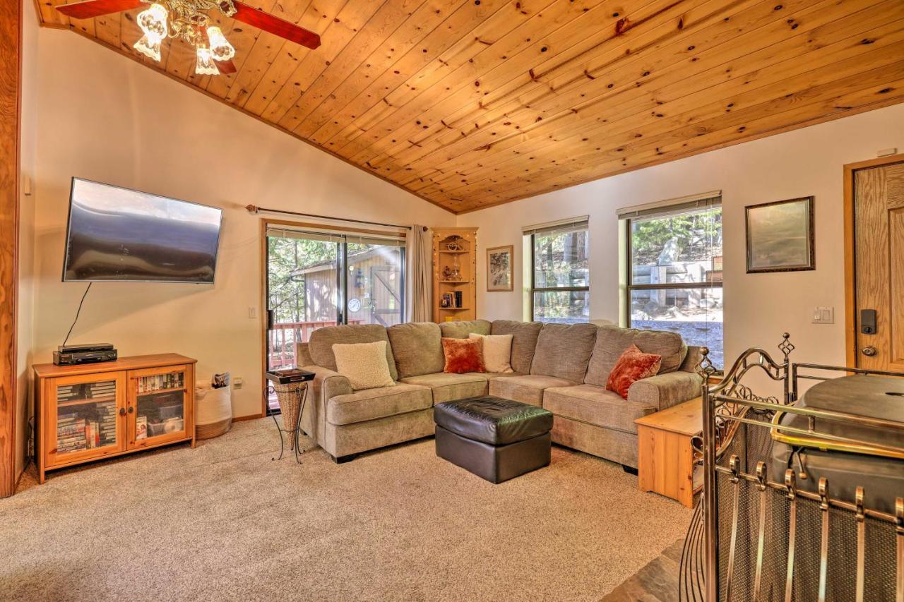 Quiet Twain Harte Cabin With Deck And Forest Views! Bagian luar foto