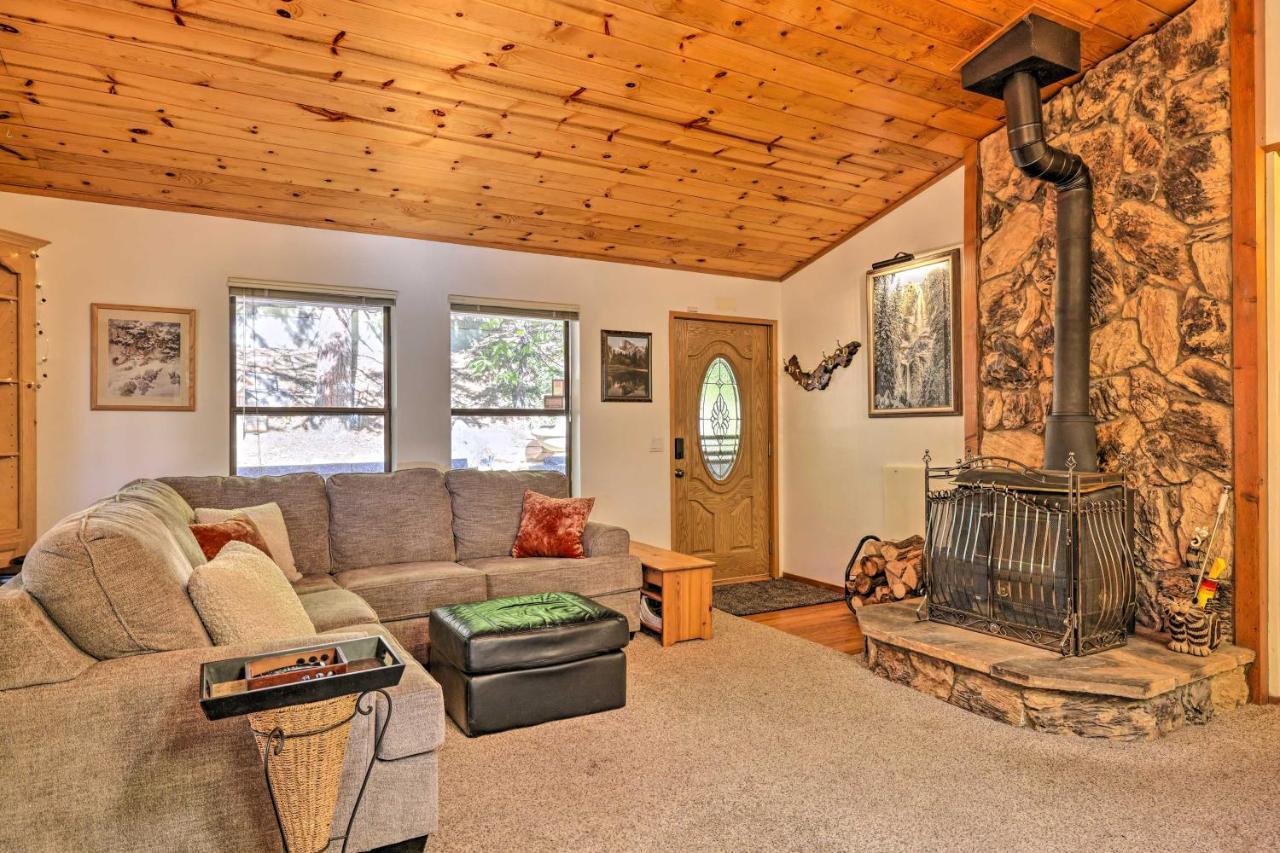 Quiet Twain Harte Cabin With Deck And Forest Views! Bagian luar foto