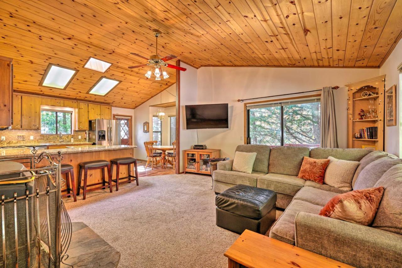 Quiet Twain Harte Cabin With Deck And Forest Views! Bagian luar foto