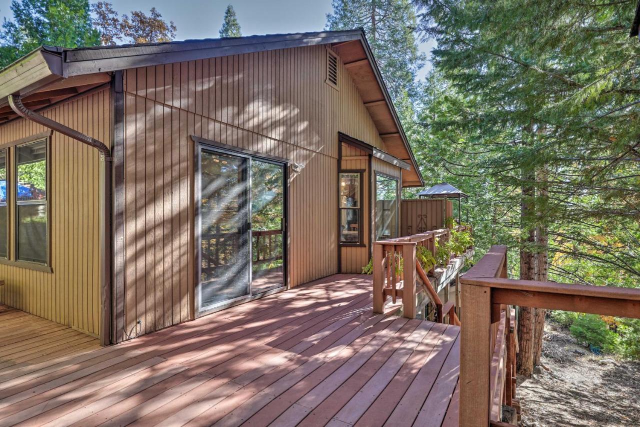 Quiet Twain Harte Cabin With Deck And Forest Views! Bagian luar foto