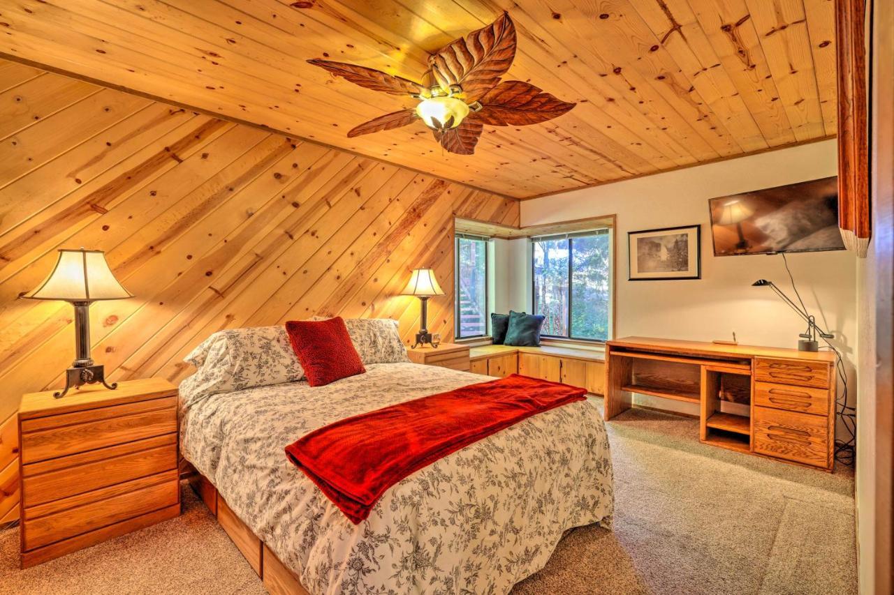 Quiet Twain Harte Cabin With Deck And Forest Views! Bagian luar foto