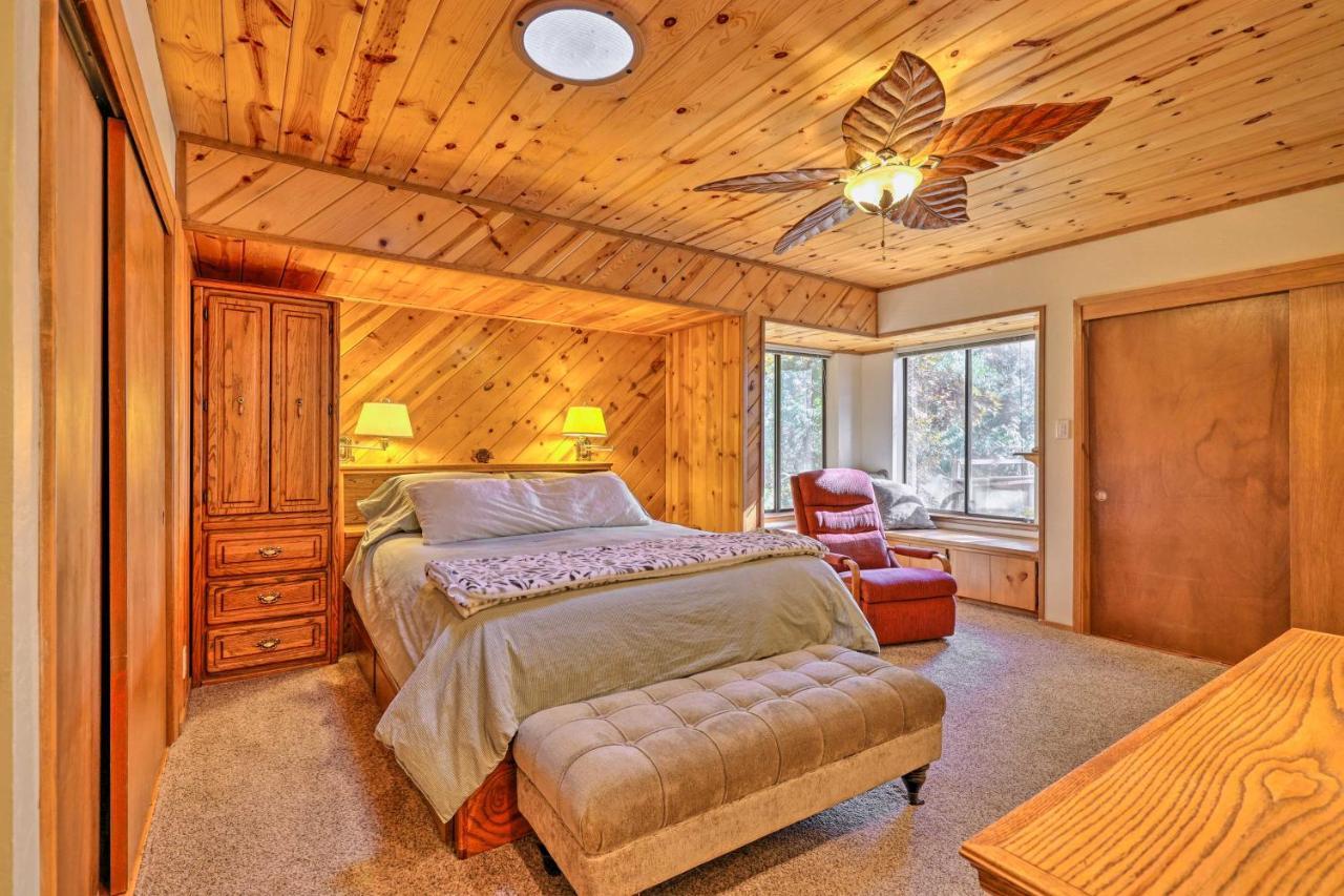 Quiet Twain Harte Cabin With Deck And Forest Views! Bagian luar foto
