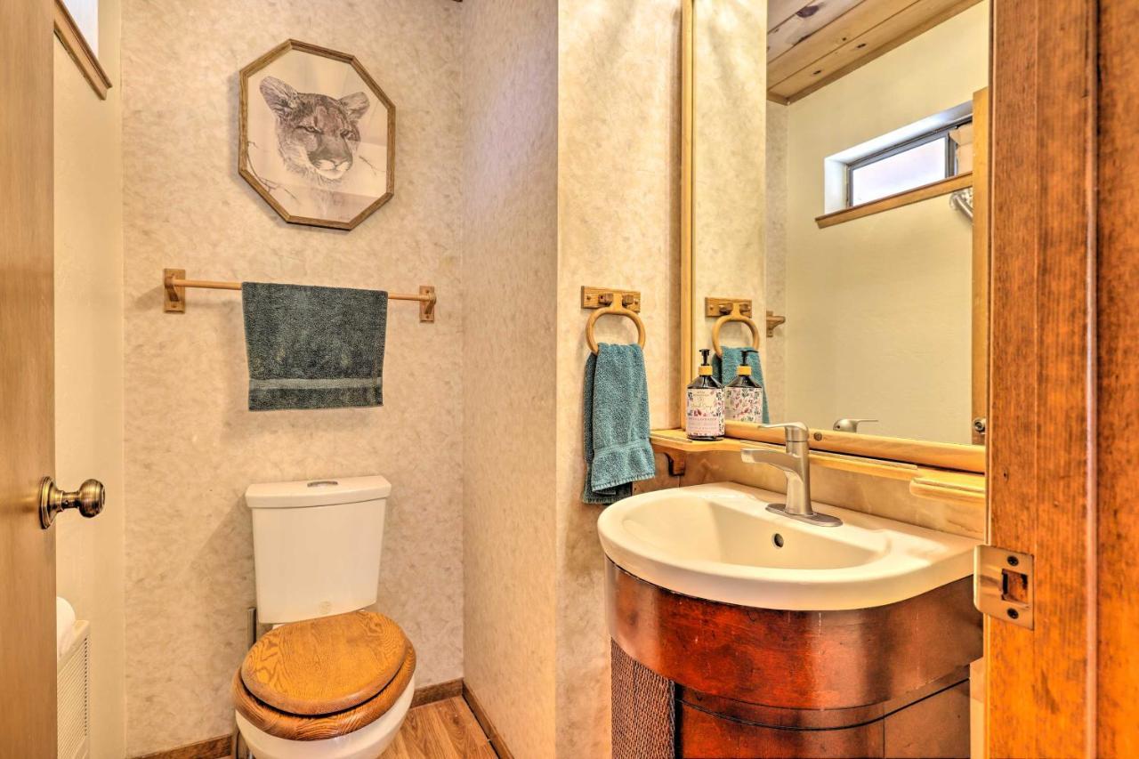 Quiet Twain Harte Cabin With Deck And Forest Views! Bagian luar foto