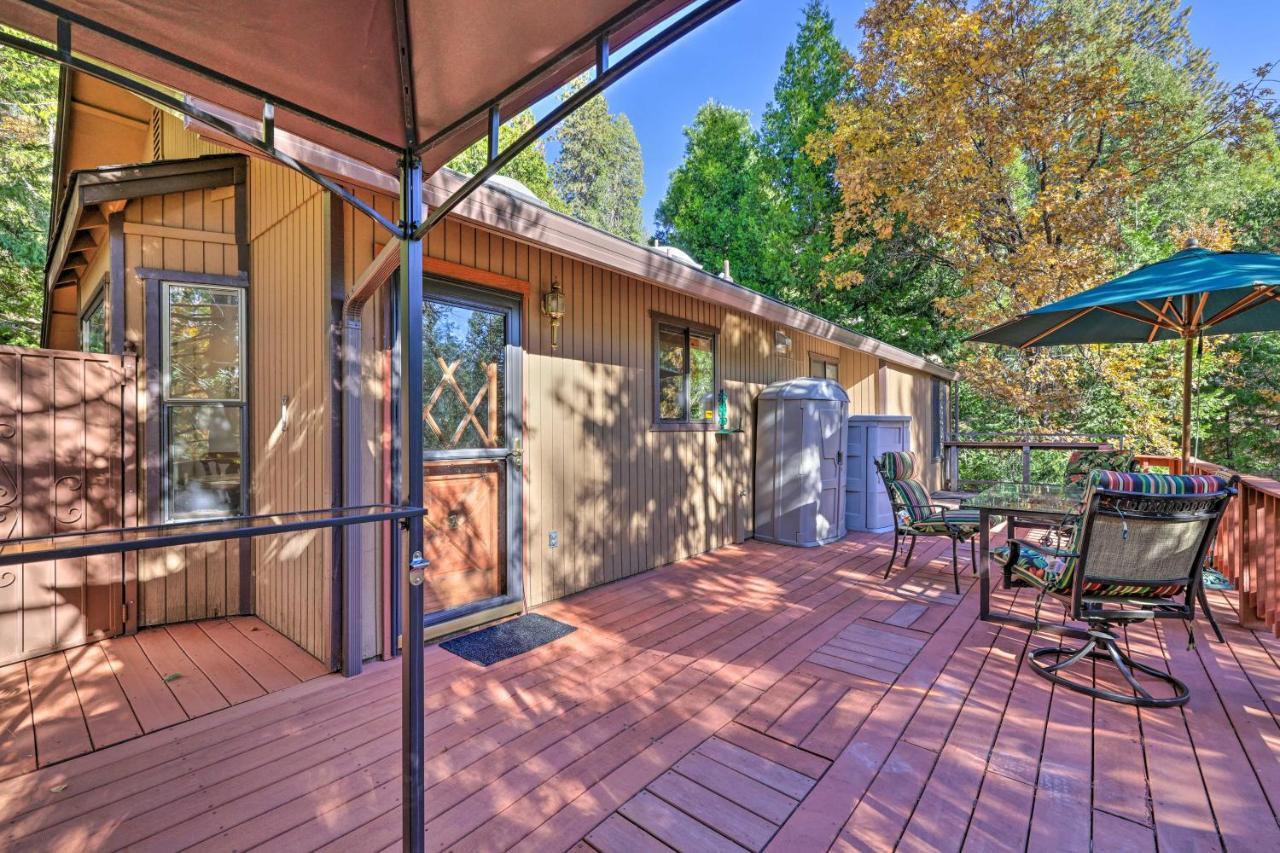 Quiet Twain Harte Cabin With Deck And Forest Views! Bagian luar foto